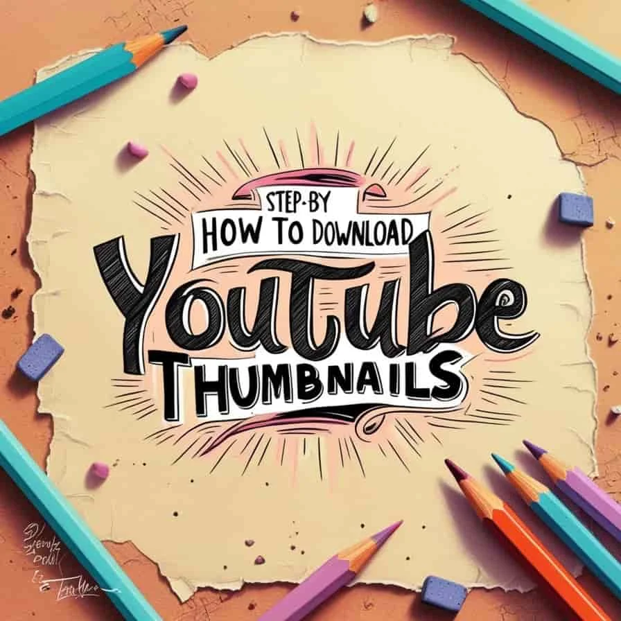 Simple 3-step process to download YouTube thumbnails
